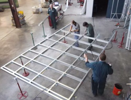 Watch us assemble a steel frame